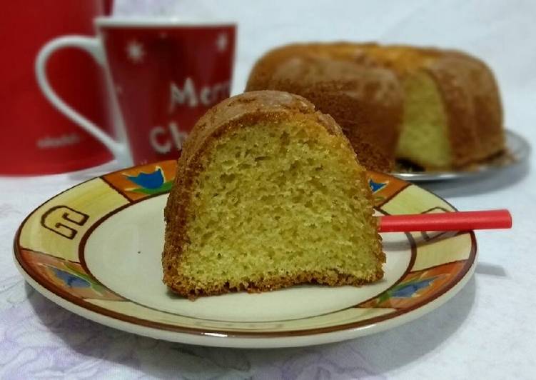 Bolo de laranja com farinha de arroz