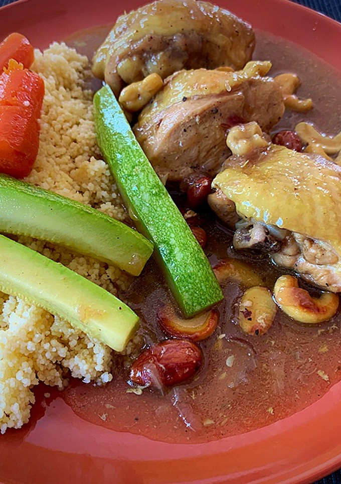 Una foto de Tajine de pollo