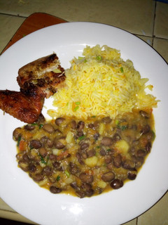 A picture of Black beans(njahi).