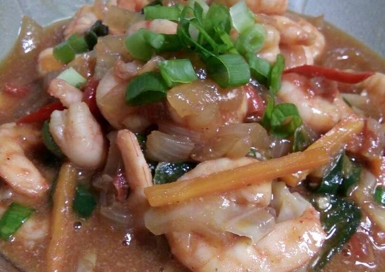 Udang saus teriyaki yummy🍤🎌