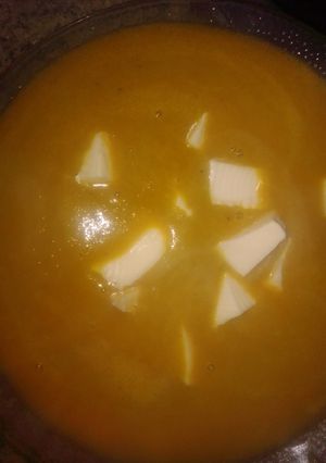 Una foto de Sopa crema de calabaza