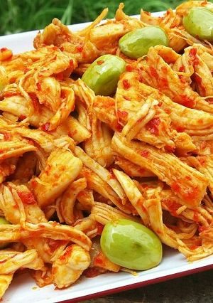 Foto resep Ayam Suwir Neraka