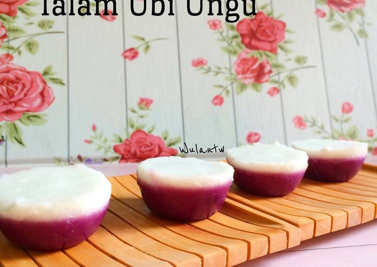 Resep Talam Ubi Ungu yang Bisa Manjain Lidah