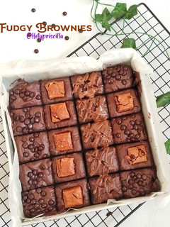 Foto resep Fudgy Brownies Gluten Free