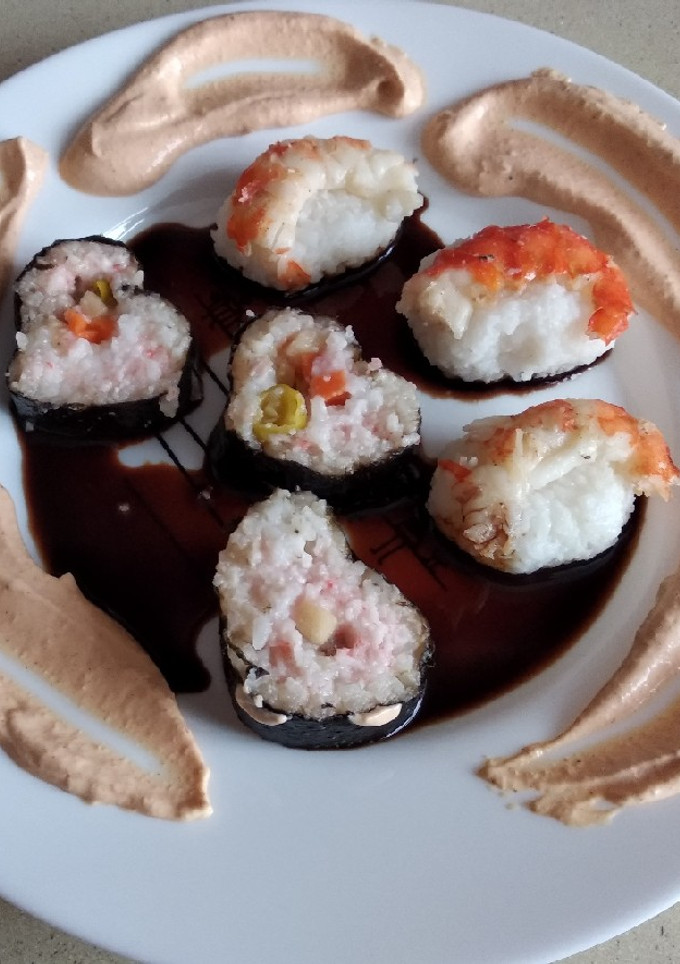 Una foto de Sushi