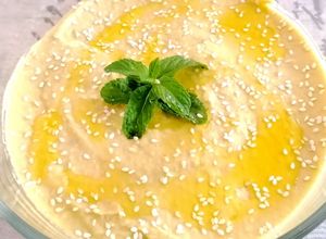 Foto di Hummus di avocado e ceci