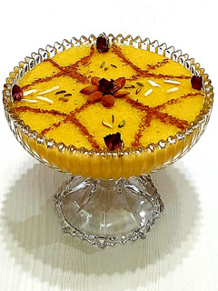 عکسی از دستور شله زرد