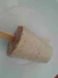Helado de galletas y pasas
