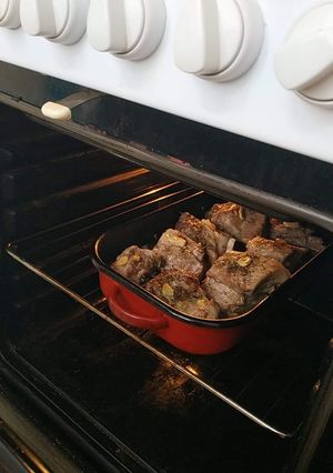 Oldalas fokhagymásan 🍖 recept fotója