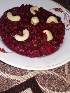 બીટ રતાળુ શીરો રેસીપી મુખ્ય ફોટો