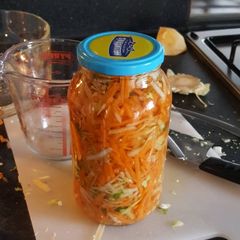 Economical Crunchy spicy vinegrette veg salad A picture of Economical Crunchy spicy vinegrette veg salad.