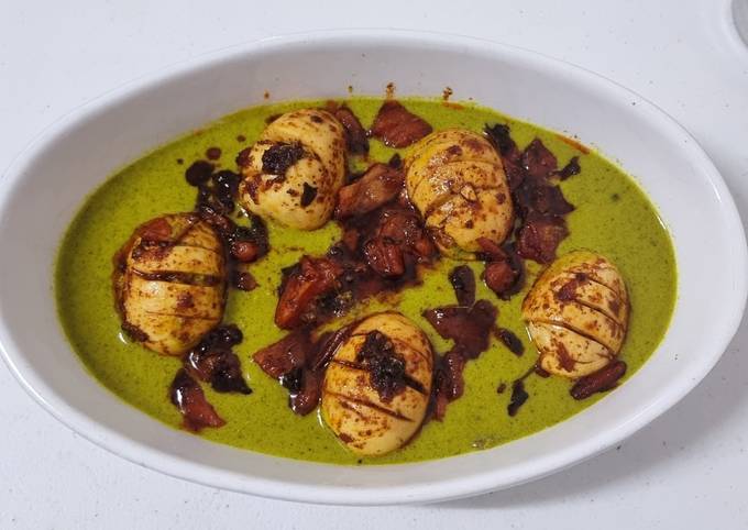 Afghani egg curry Recipe by Priyangi Pujara - Cookpad