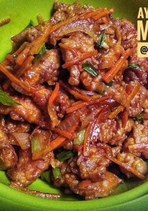 Foto resep Ayam asam manis