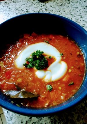 Szoljanka/ Soljanka recept fotója