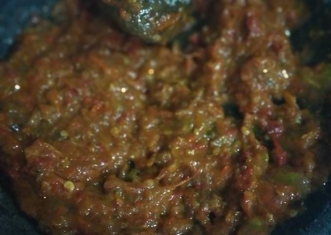 Sambel tomat terasi lamongan