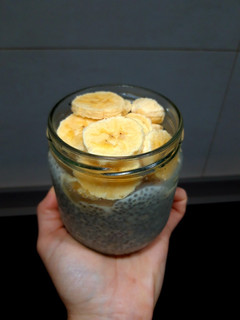 Una foto de Pudding de chía y avena, desayuno para llevar 🏃♀️