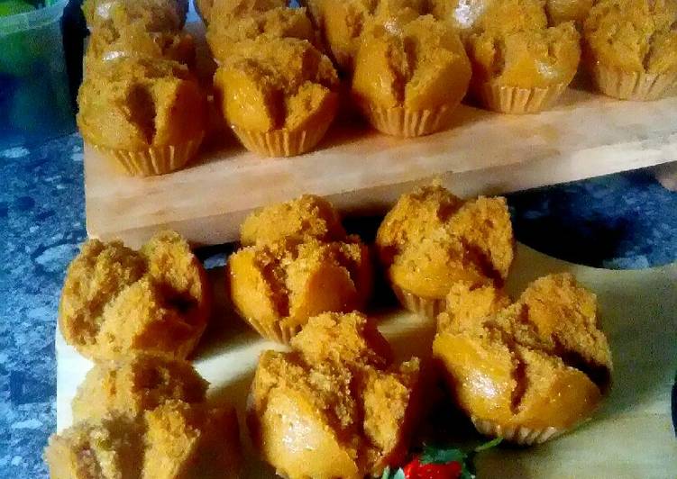 Resep: Bolu kukus gula merah no mixer wajib dicoba