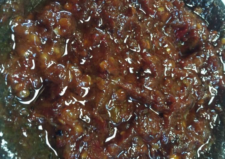 Cara Gampang Membuat Sambal warung lamongan yang Bisa Manjain Lidah