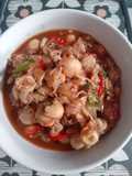Kerang Simping (Scallop) Saus Tiram