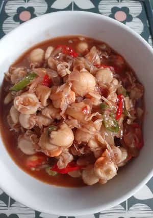 Foto resep Kerang Simping (Scallop) Saus Tiram