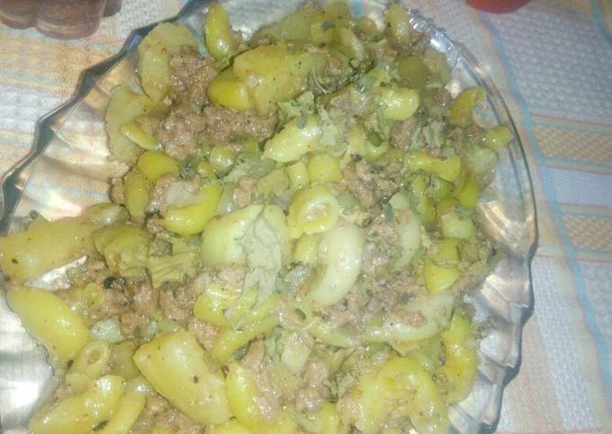 Recipe of Ultimate Qeema macroni