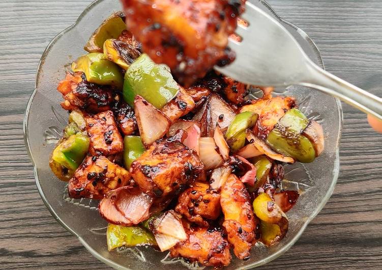 WORTH A TRY! Recipes Dry chilli paneer