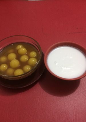 Foto resep Bubur candil ubi kuning