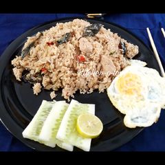 A picture of Thai Chicken Fried Rice #nonindian.
