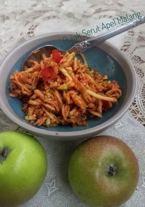 Foto resep Rujak Serut Apel Malang