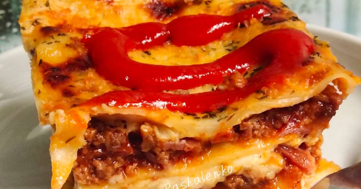 Resep Beef Lasagna Oleh Bunda Pashalenko Cookpad