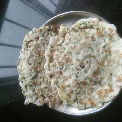 A picture of Onion dosa (south style).