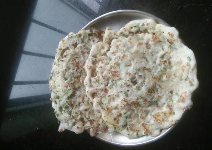 Onion dosa (south style)