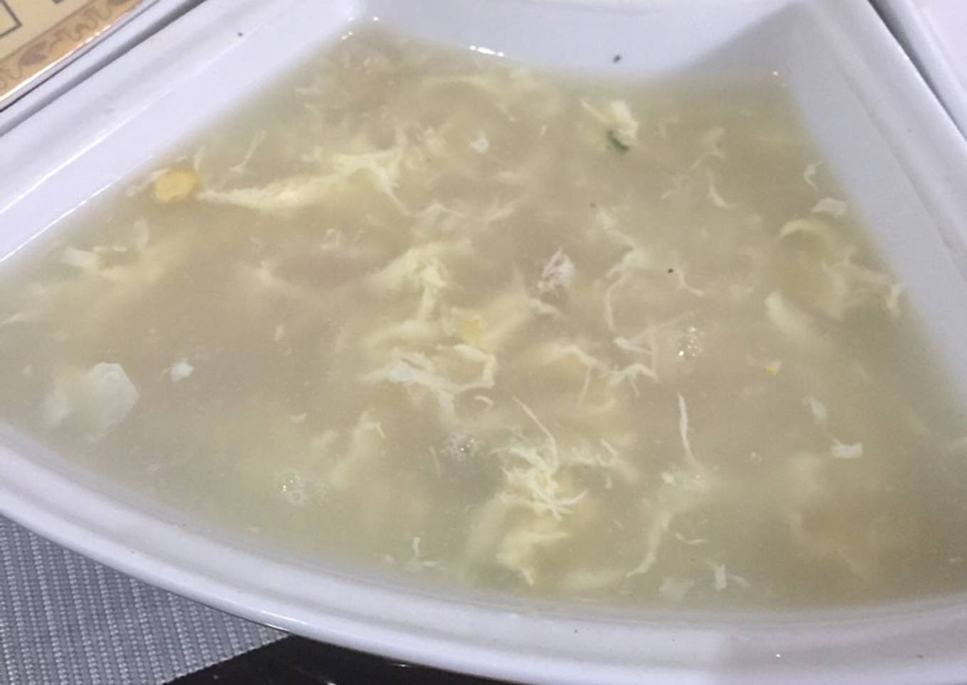 Sup ayam jagung manis