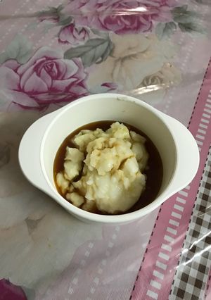 Foto resep Bubur sumsum fiber creme sederhana (12m+)