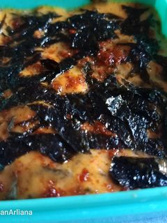 Foto resep Salmon mentai rice