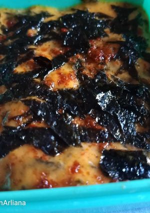 Foto resep Salmon mentai rice