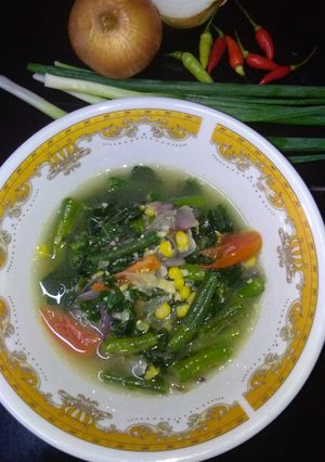 Foto resep Bening Tumis Daun Kacang