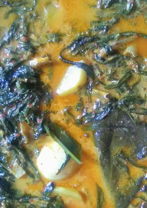 Foto resep Gulai Daun singkong teri