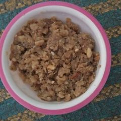 A picture of Roti churma.
