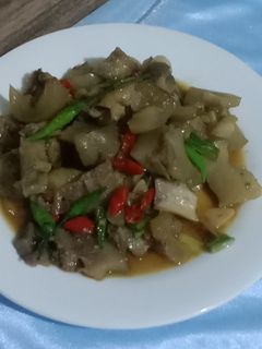 Foto resep Oseng kikil mercon