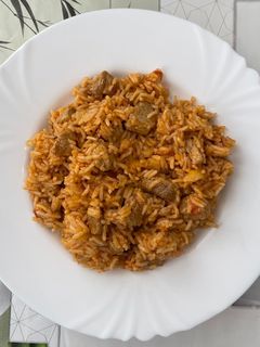 Bácskai rizses hús recept fotója
