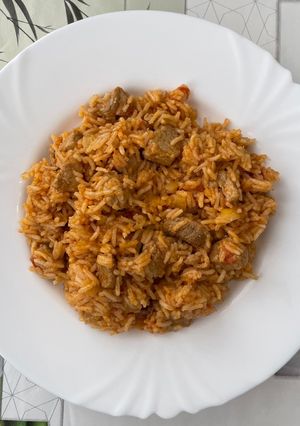 Bácskai rizses hús recept fotója