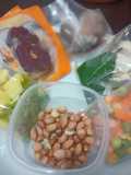 Menu mpasi (6 bulan 9 hari) prohe daging dan fillet ikan lele