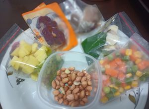Foto resep Menu mpasi (6 bulan 9 hari) prohe daging dan fillet ikan lele