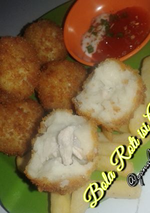 Foto resep Bola Roti isi Ayam