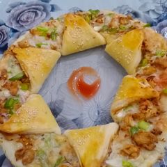A picture of Star pizza 🍕🍕.