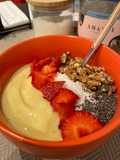 Smoothie Bowl de Plátano y Mango