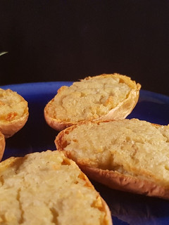 Una foto de Patatas al roquefort