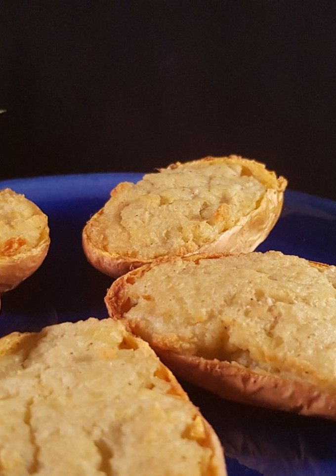 Una foto de Patatas al roquefort