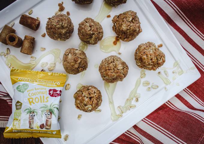 Kiddylicious coconut roll balls